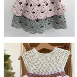Twinkle Petal Crochet Frock