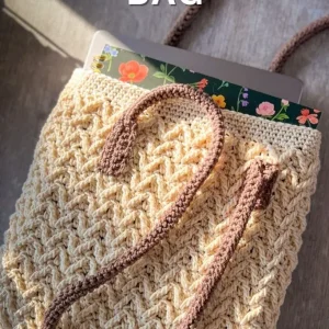 Granny Square Tech Bag